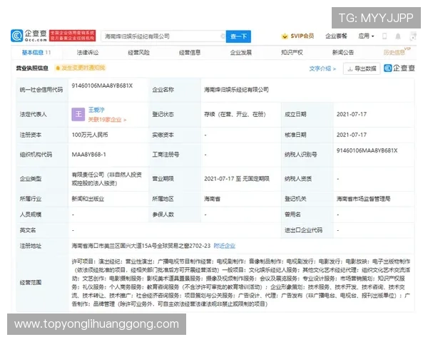 悦凯娱乐企业信息详解及企查查平台使用指南帮助用户快速了解企业背景